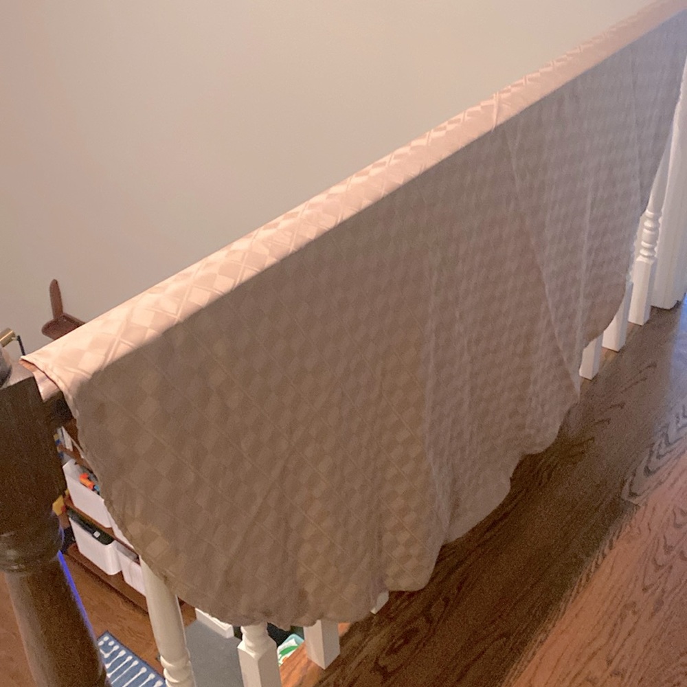 Round tablecloth